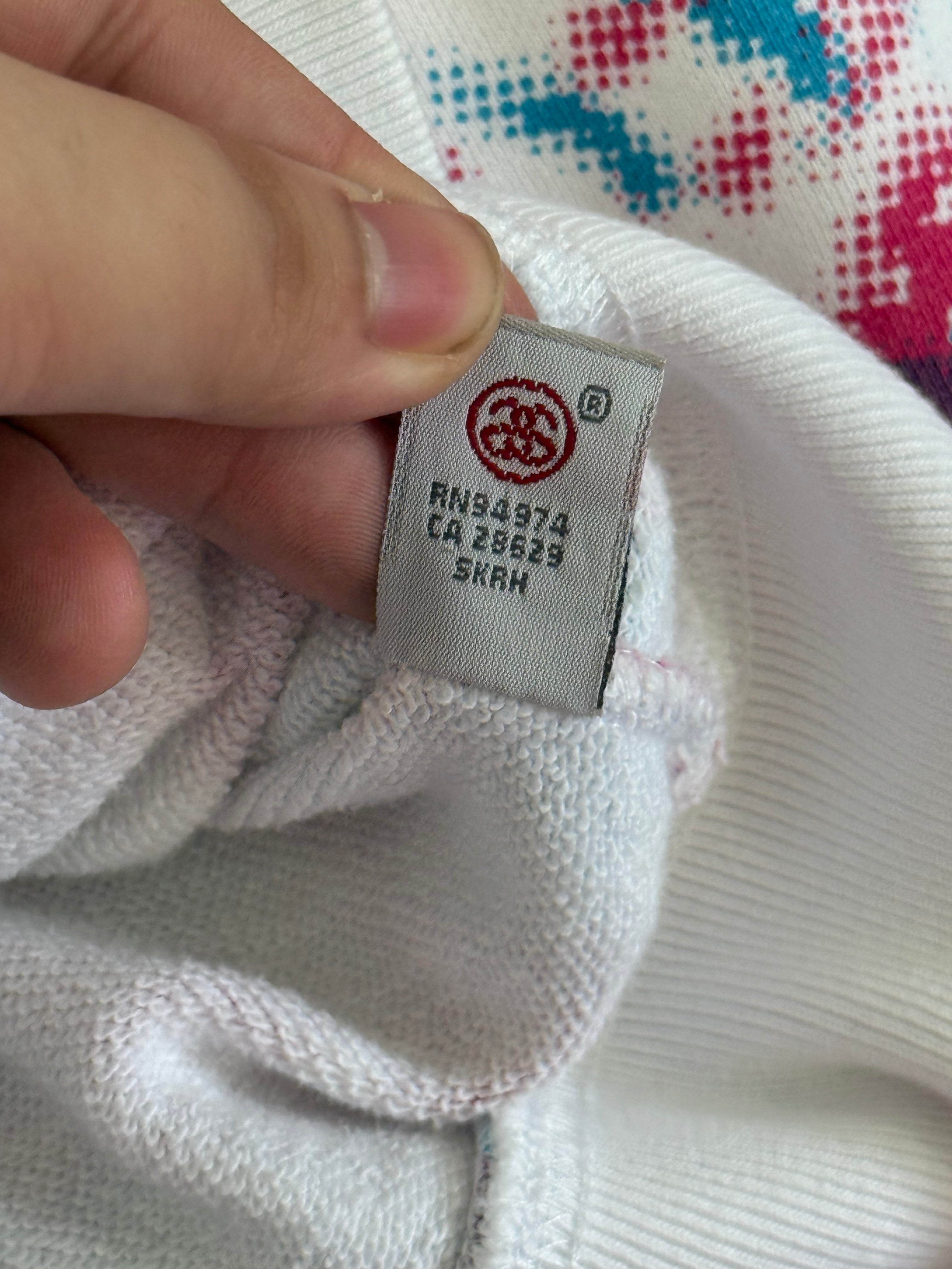 VTG Stussy Psychedelic Zip Up - Size M