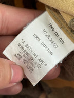 A Bathing Ape Camo Flannel - Size M