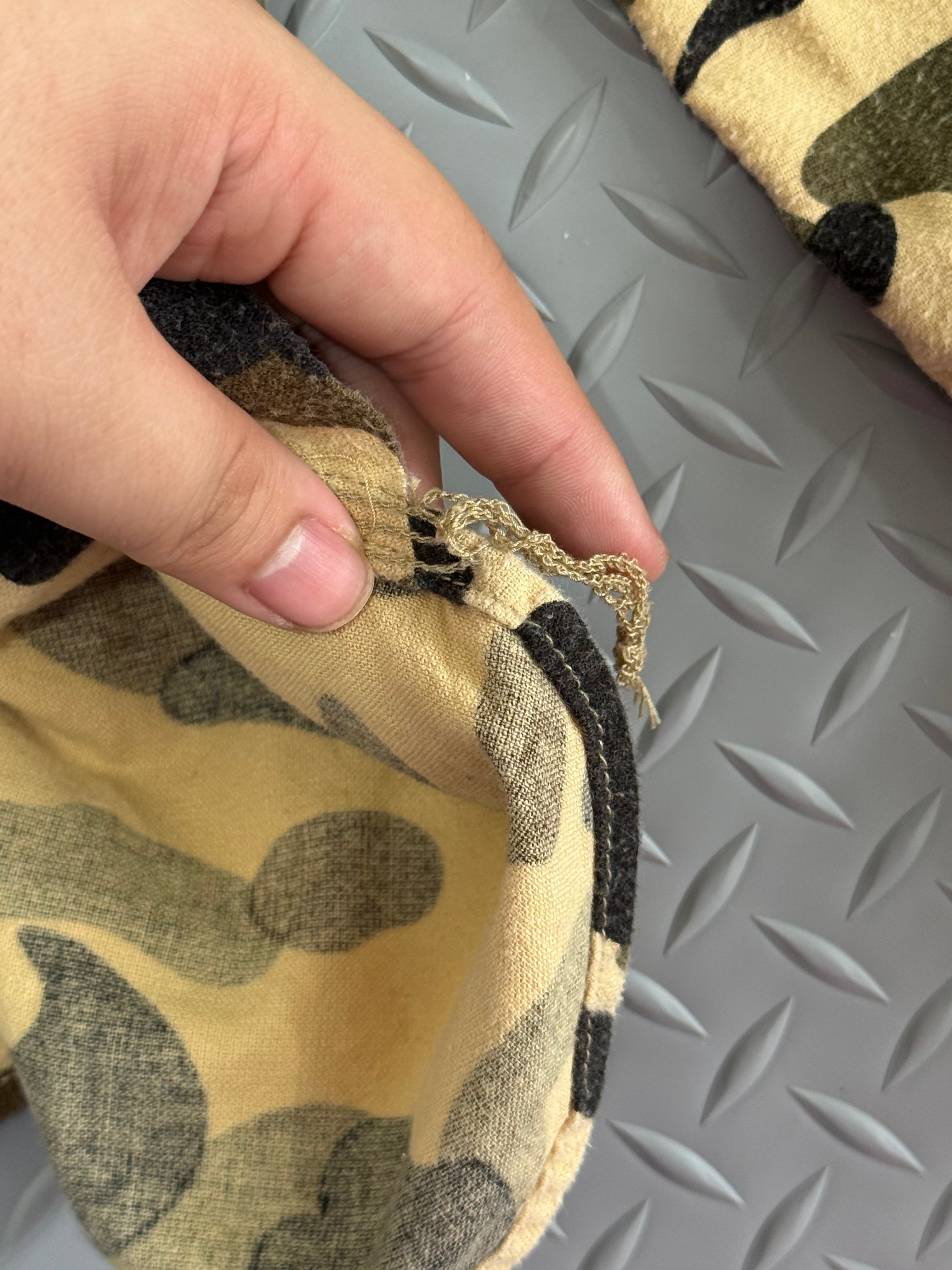 A Bathing Ape Camo Flannel - Size M