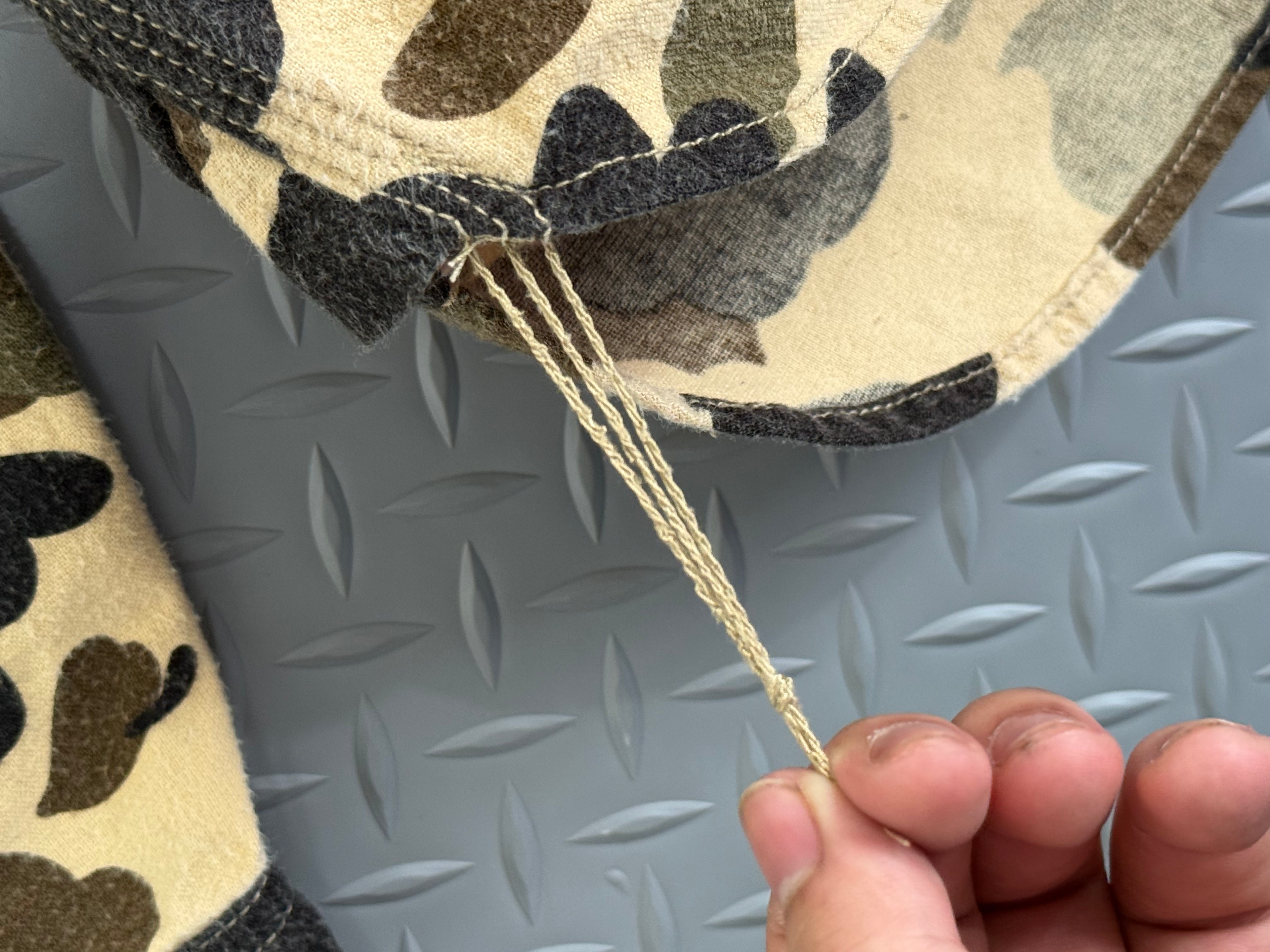 A Bathing Ape Camo Flannel - Size M