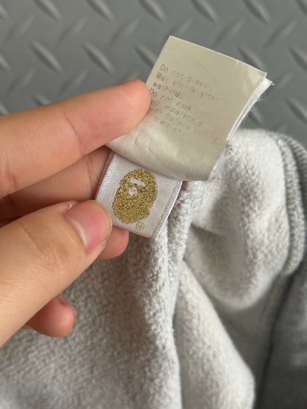 A Bathing Ape College Logo Sweatpants - Size S