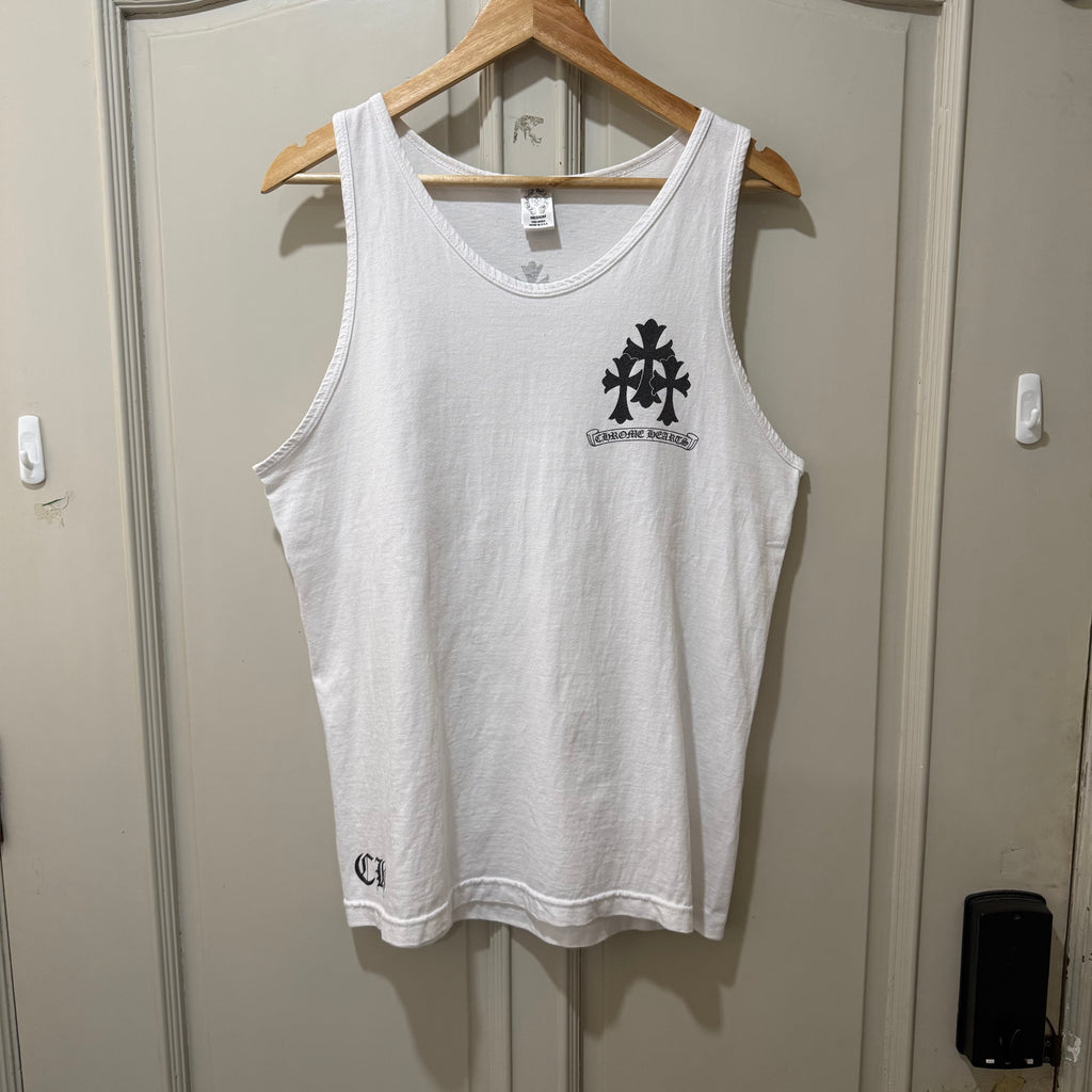 Chrome Hearts Cemetery Cross Tank Top - Size M