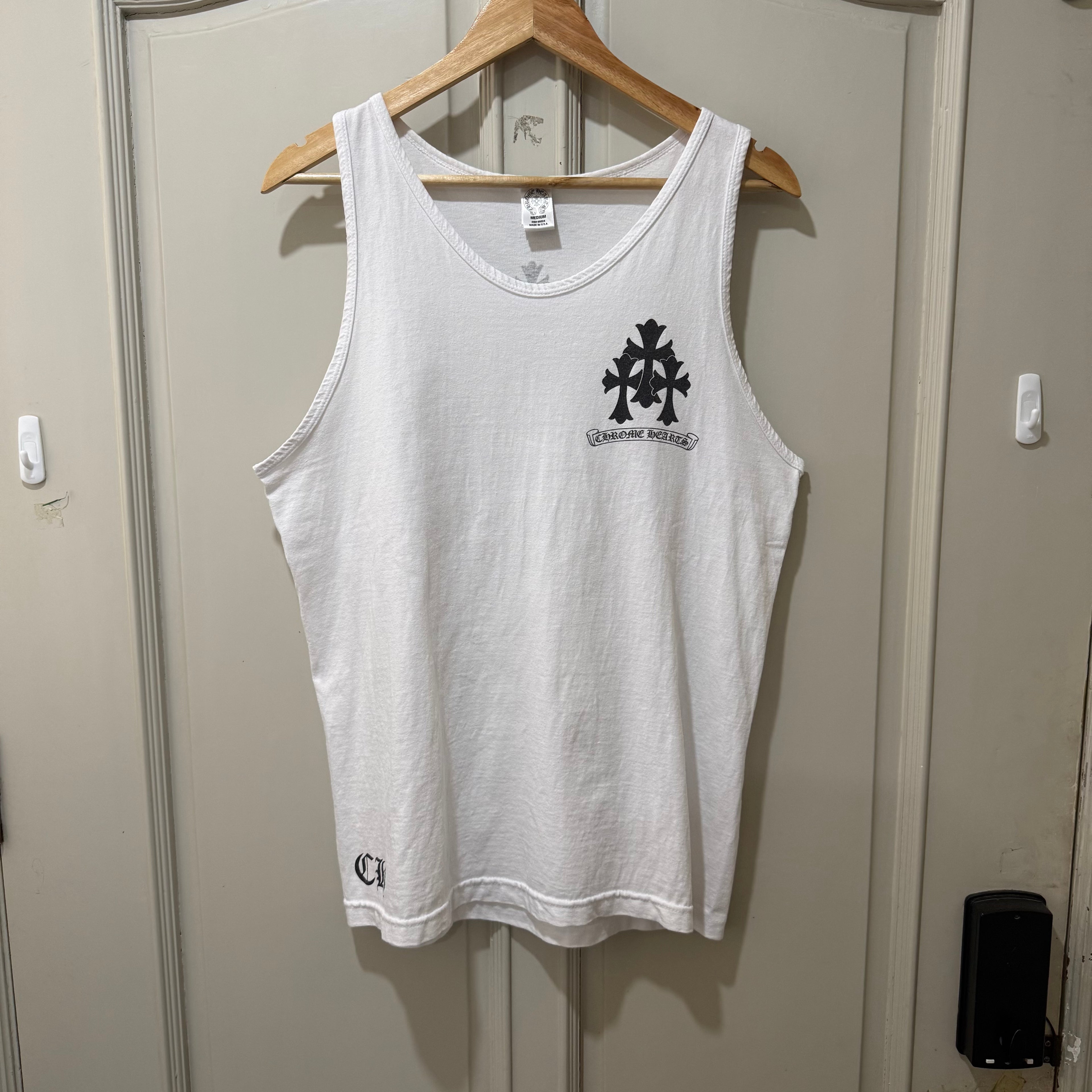 Chrome Hearts Cemetery Cross Tank Top - Size M