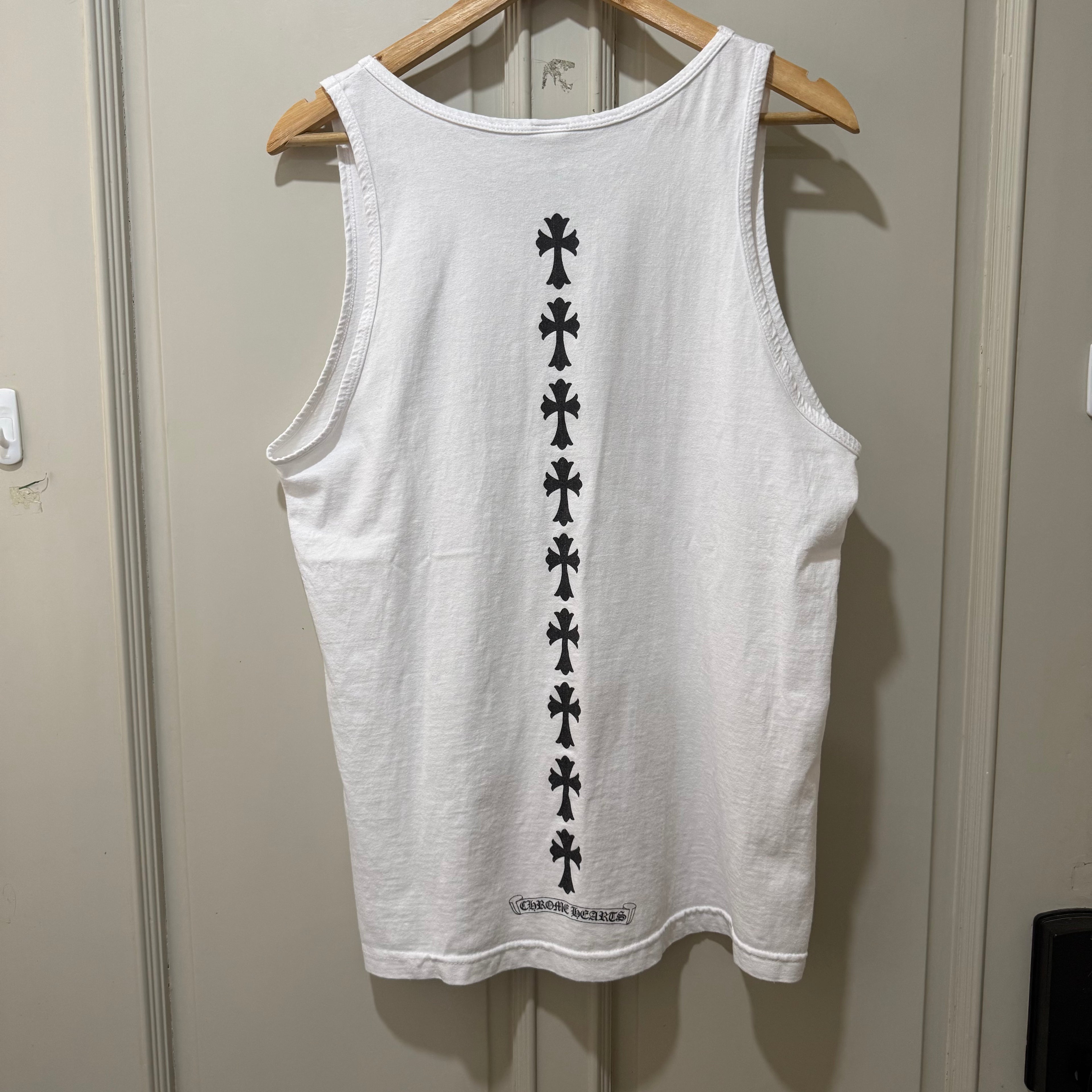 Chrome Hearts Cemetery Cross Tank Top - Size M