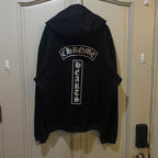 VTG Chrome Hearts T Bar Zip Up Hoodie