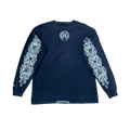 VTG Chrome Hearts Floral Longsleeve Pocket Tee - Size M