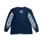 VTG Chrome Hearts Floral Longsleeve Pocket Tee - Size M