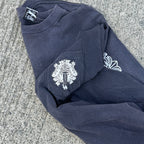 VTG Chrome Hearts Floral Longsleeve Pocket Tee - Size M